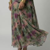 Calen™ | Vestidos midi fluidos de hombro descubierto