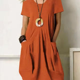Oriane™ | Vestido maxi casual de caída fluida-