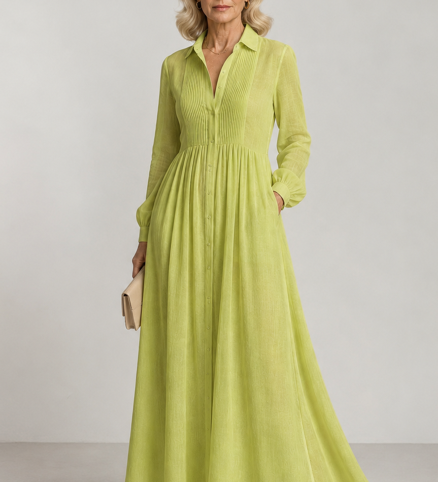 Lioren™ | Vestido Maxi de Caída Suave