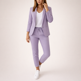 Eva™ | Conjunto de traje holgado con toque deportivo