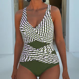 Ashley™ | Traje de baño con diseño cruzado para estilo casual de resort