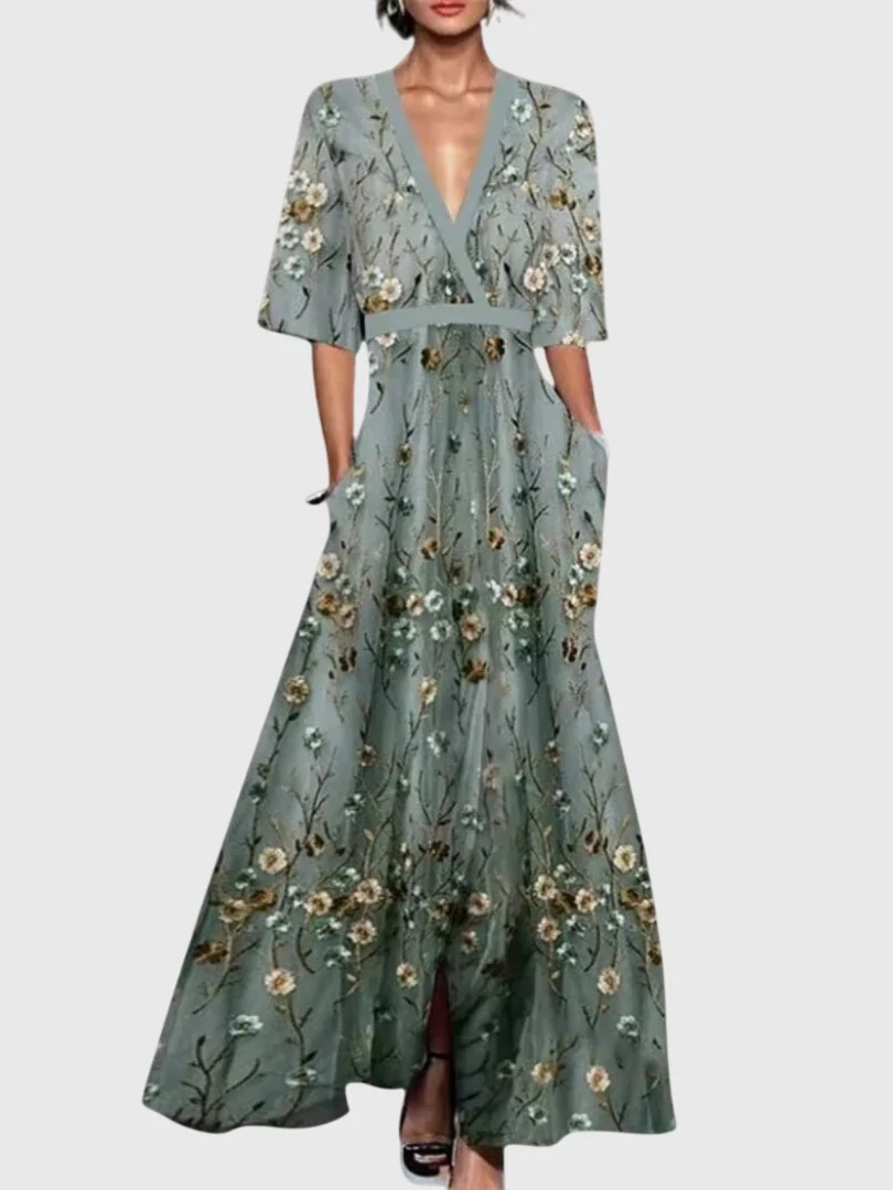 Christelle™ | Vestido maxi de primavera elegante