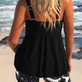 Edith™ | Tankini cruzado con shorts florales
