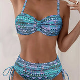 Jada™ | Conjunto de bikini con estampado étnico sexy