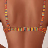 Rosa™ | Bikini de dos piezas con estampado a rayas