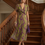 Virel™ | Vestido midi floral relajado