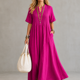 Nathalia™ | Vestido plisado