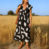 Lola™ | Vestido Maxi con Detalle de Calado