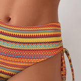 Rosa™ | Bikini de dos piezas con estampado a rayas