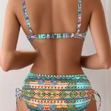 Jada™ | Conjunto de bikini con estampado étnico sexy