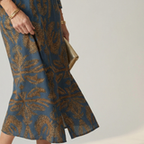 Lune™ | Vestido midi envolvente de color natural