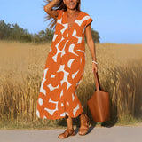 Tatiana™ | Vestido maxi con detalle calado