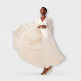 Elsa - Vestidos maxi color crema de Allegory