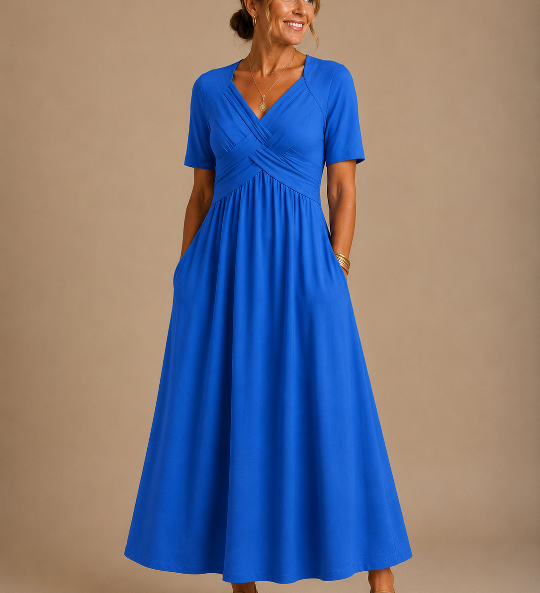 Angeli™ | Vestido midi elegante