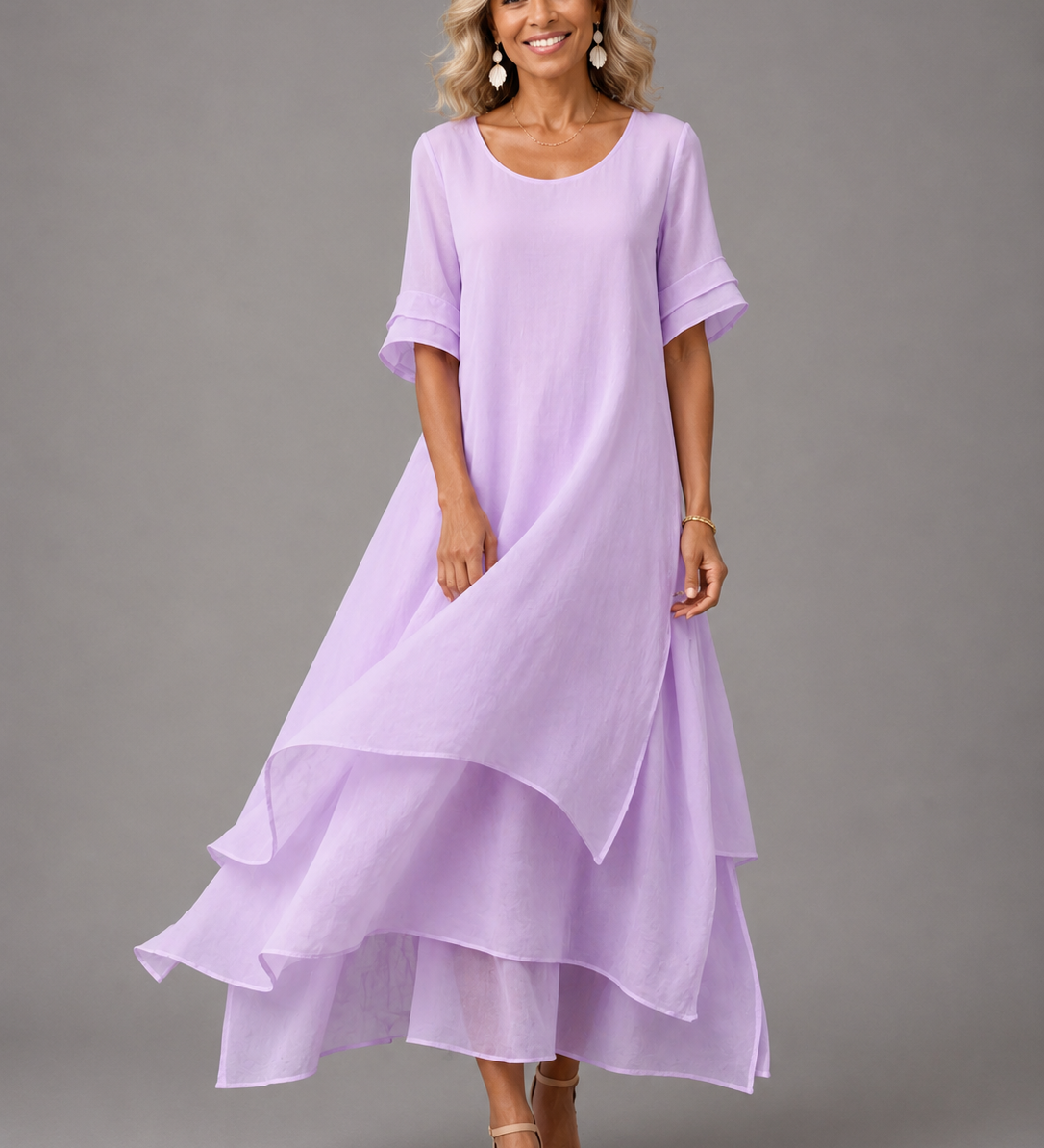 Liora™ | Vestido Maxi de Flujo y Gracia