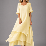 Liora™ | Vestido Maxi de Flujo y Gracia