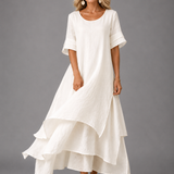 Liora™ | Vestido Maxi de Flujo y Gracia