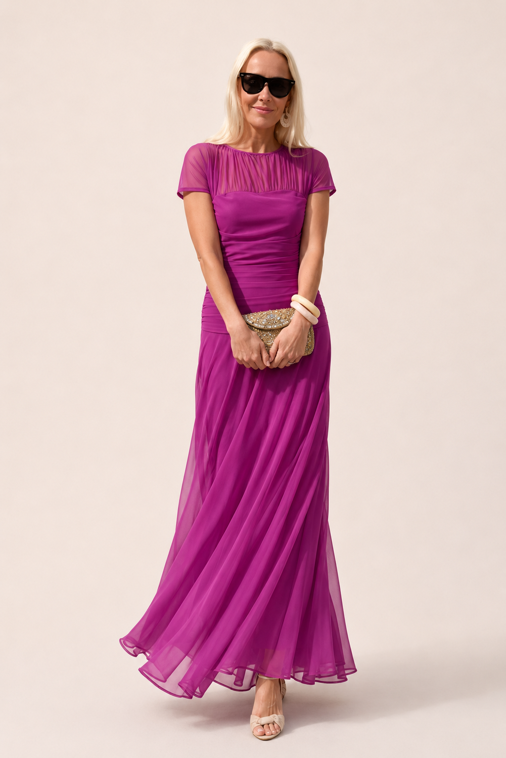 Lauren™ | Vestido de chifón