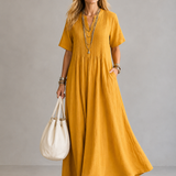 Nathalia™ | Vestido plisado
