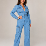 Eva™ | Mono denim elegante