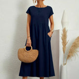 Raquel™ | Vestido midi fluido