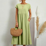 Raquel™ | Vestido midi fluido