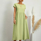 Raquel™ | Vestido midi fluido