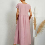 Raquel™ | Vestido midi fluido