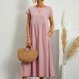 Raquel™ | Vestido midi fluido