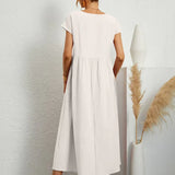 Ursina™ | Vestido Midi Fluido