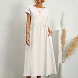 Raquel™ | Vestido midi fluido