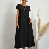Ursina™ | Vestido Midi Fluido
