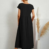 Ursina™ | Vestido Midi Fluido