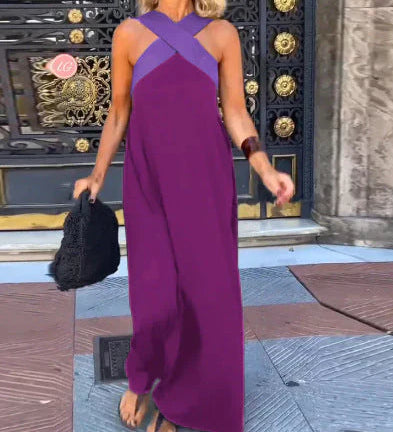 Marta™ | Vestido maxi cruzado por delante