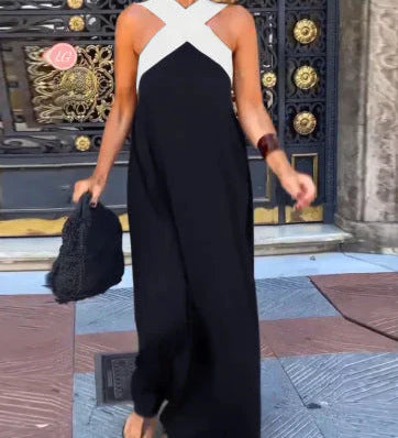 Marta™ | Vestido maxi cruzado por delante