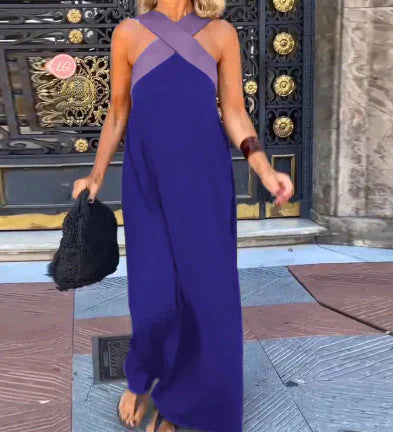 Quirine™ | Vestido maxi cruzado