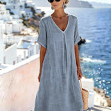 Irene™ | Vestido maxi holgado y fluido
