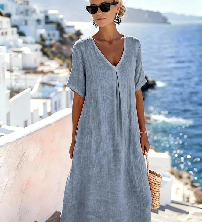 Irene™ | Vestido maxi holgado y fluido