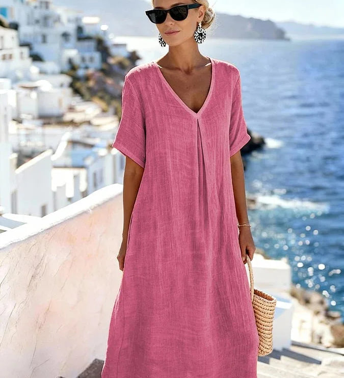 Irene™ | Vestido maxi holgado y fluido