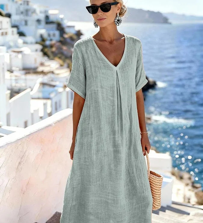 Irene™ | Vestido maxi holgado y fluido