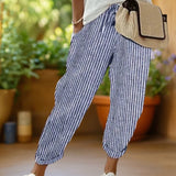 Marlowe™ | Pantalones de rayas con cordón