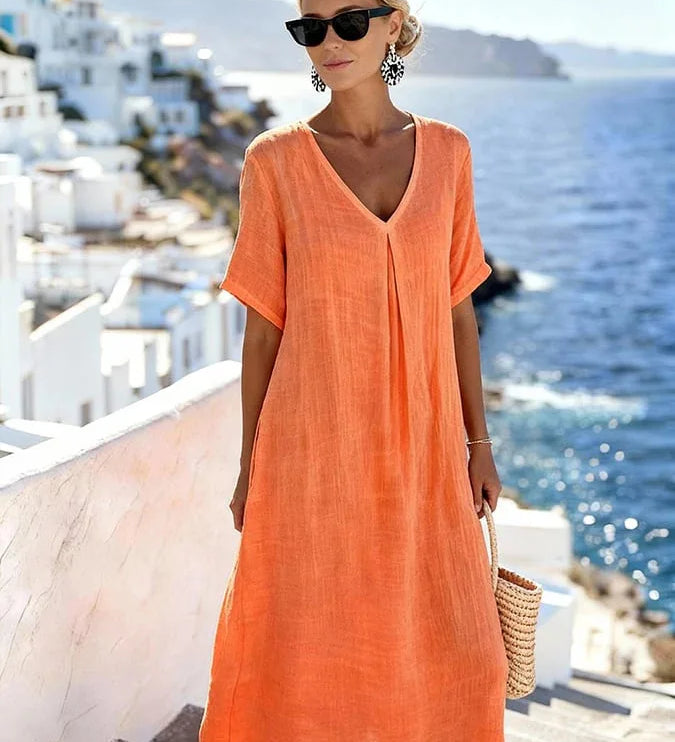 Irene™ | Vestido maxi holgado y fluido