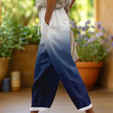 Soleil™ | Pantalones tobilleros con estampado bohemio
