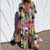 Soleil™ | Vestido maxi bohemio ligero