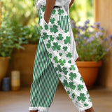 Soleil™ | Pantalones tobilleros con estampado bohemio