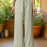 Riviera™ | Pantalones de rayas hasta el suelo
