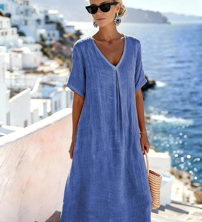 Irene™ | Vestido maxi holgado y fluido