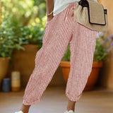 Marlowe™ | Pantalones de rayas con cordón