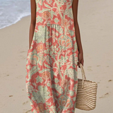 Beth™ | Vestido midi de flores