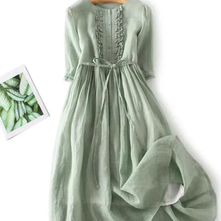 Nadège™ | Vestido Maxi Ligero